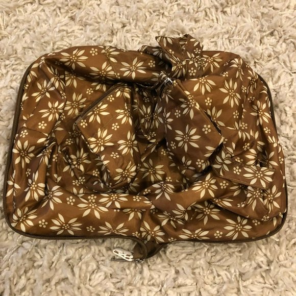 Temptations Insulated Tote Collapsible Zipper Bag Zip Up Cooler Tote - Picture 3 of 7